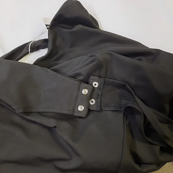 Adreamly Tank Top Bodysuit Women's Plus Size XXL Black Scoop Neck Stretch - Picture 9 of 9